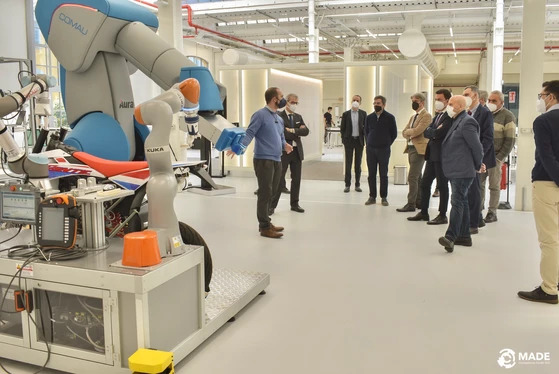 Read more about the article INAIL (National Institute for Industrial Accident Insurance) visiting MADE Competence Center Industry 4.0