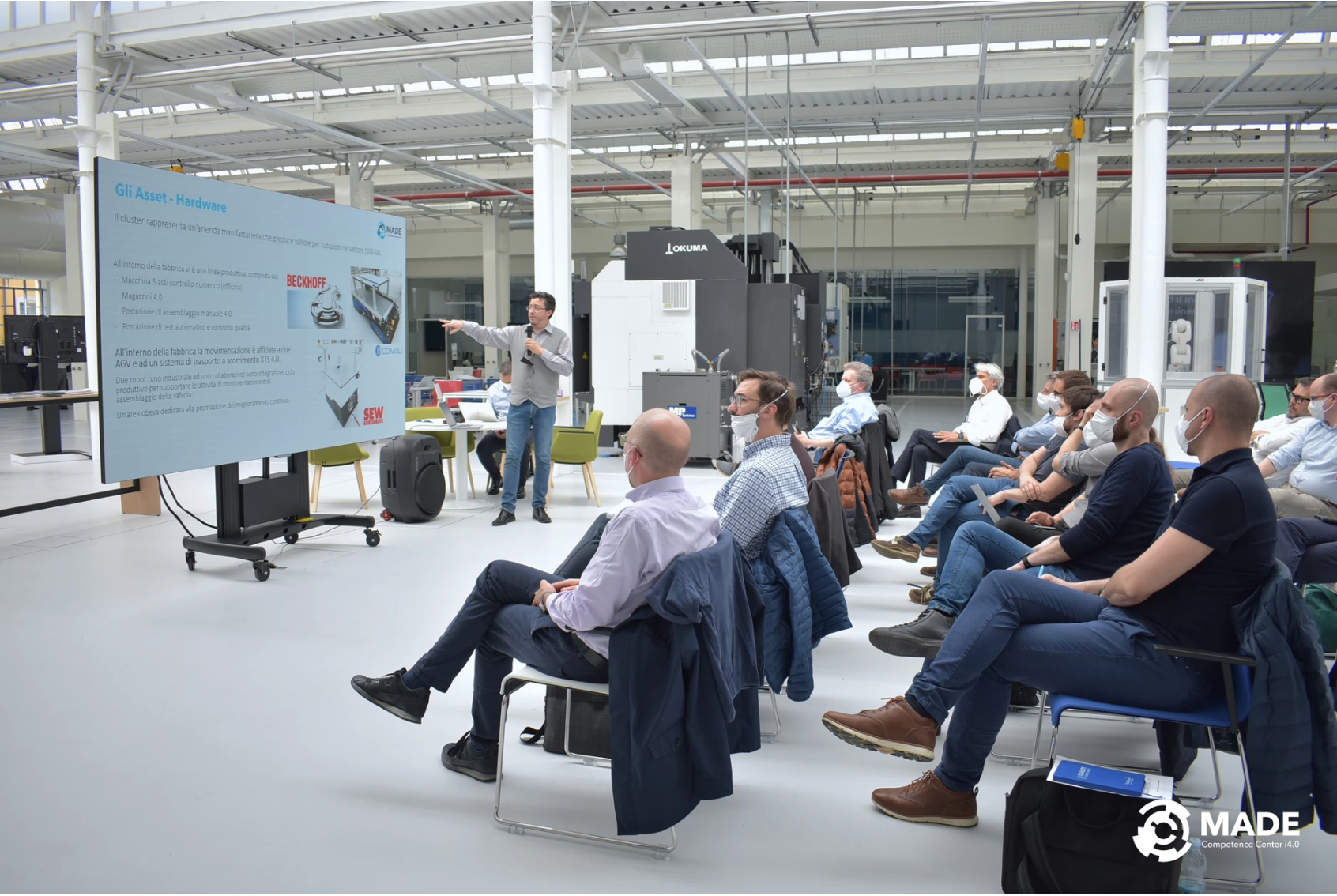 Read more about the article A two-day training in person for Thales at MADE- Competence Industria 4.0 