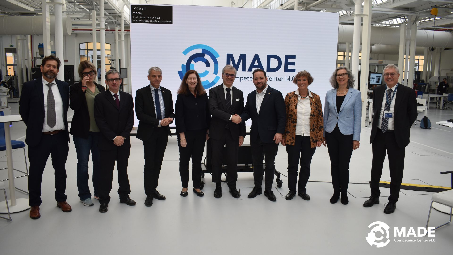 Scopri di più sull'articolo MADE4.0 ospita la visita dell’alta delegazione della segreteria di Stato del Baden-Württemberg